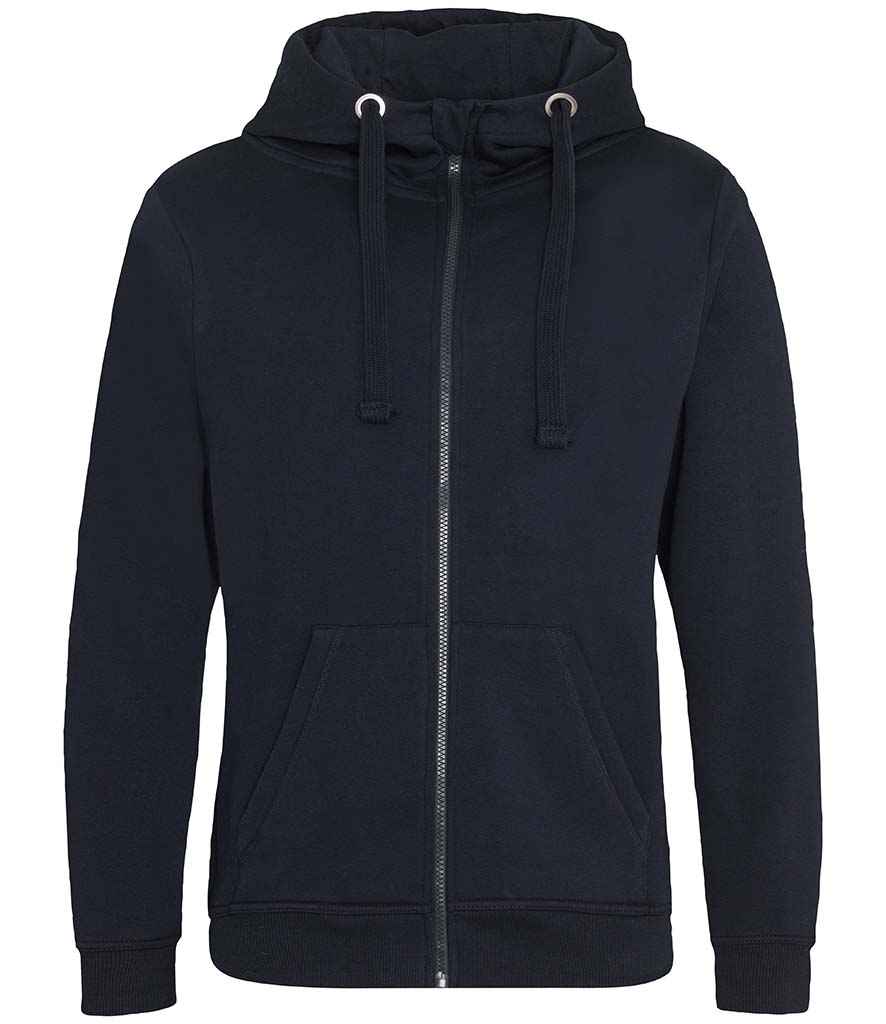 Just Hoods AWDis Graduate Heavyweight Zoodie New French Navy