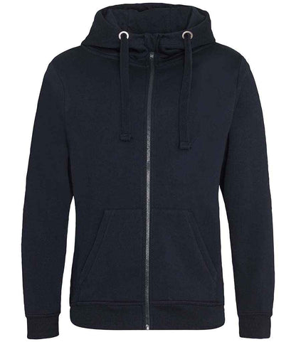 Just Hoods AWDis Graduate Heavyweight Zoodie New French Navy