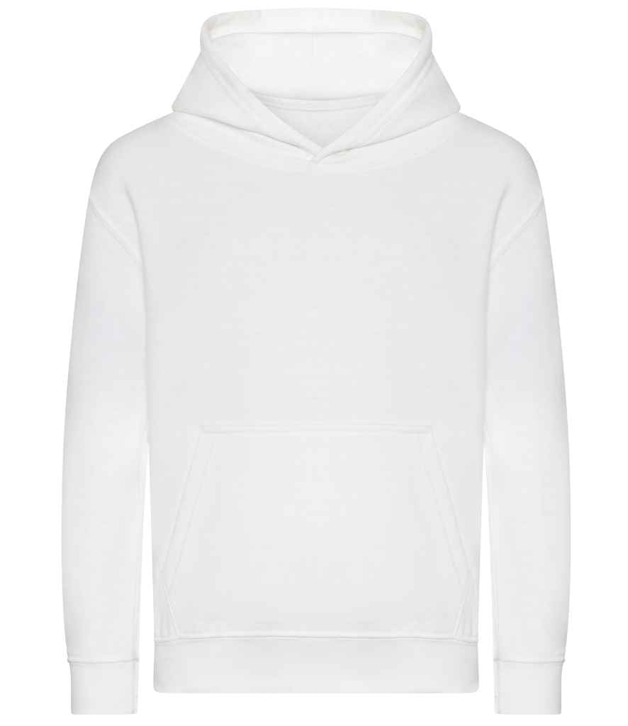 Just Hoods AWDis Kids Organic Hoodie Arctic White