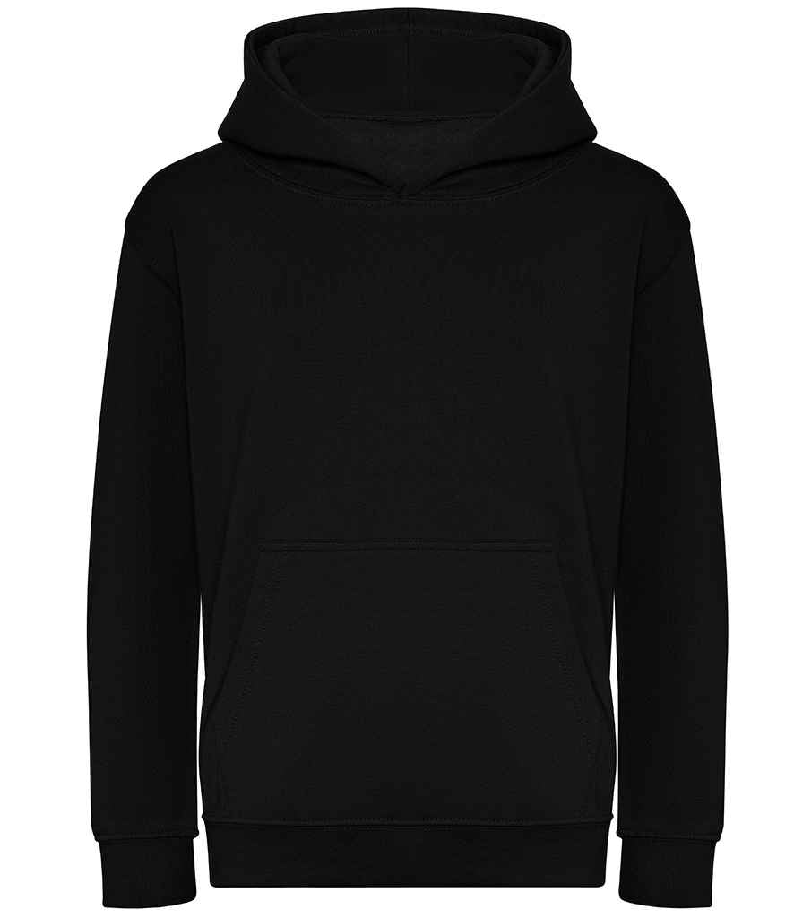 Just Hoods AWDis Kids Organic Hoodie Deep Black