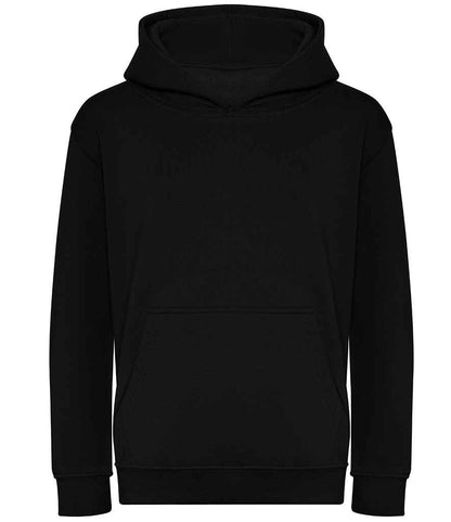 Just Hoods AWDis Kids Organic Hoodie Deep Black