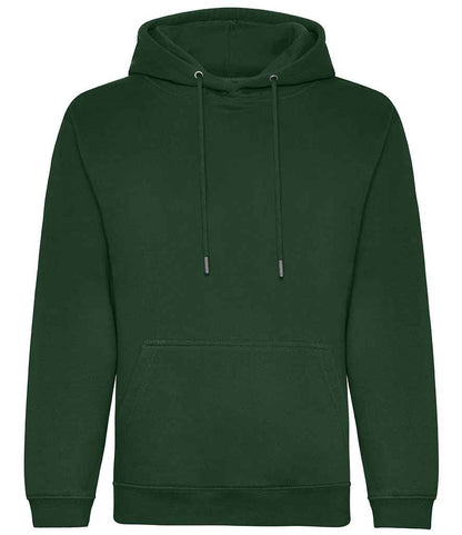 Just Hoods AWDis Organic Hoodie Bottle Green