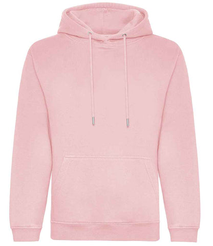Just Hoods AWDis Organic Hoodie Baby Pink