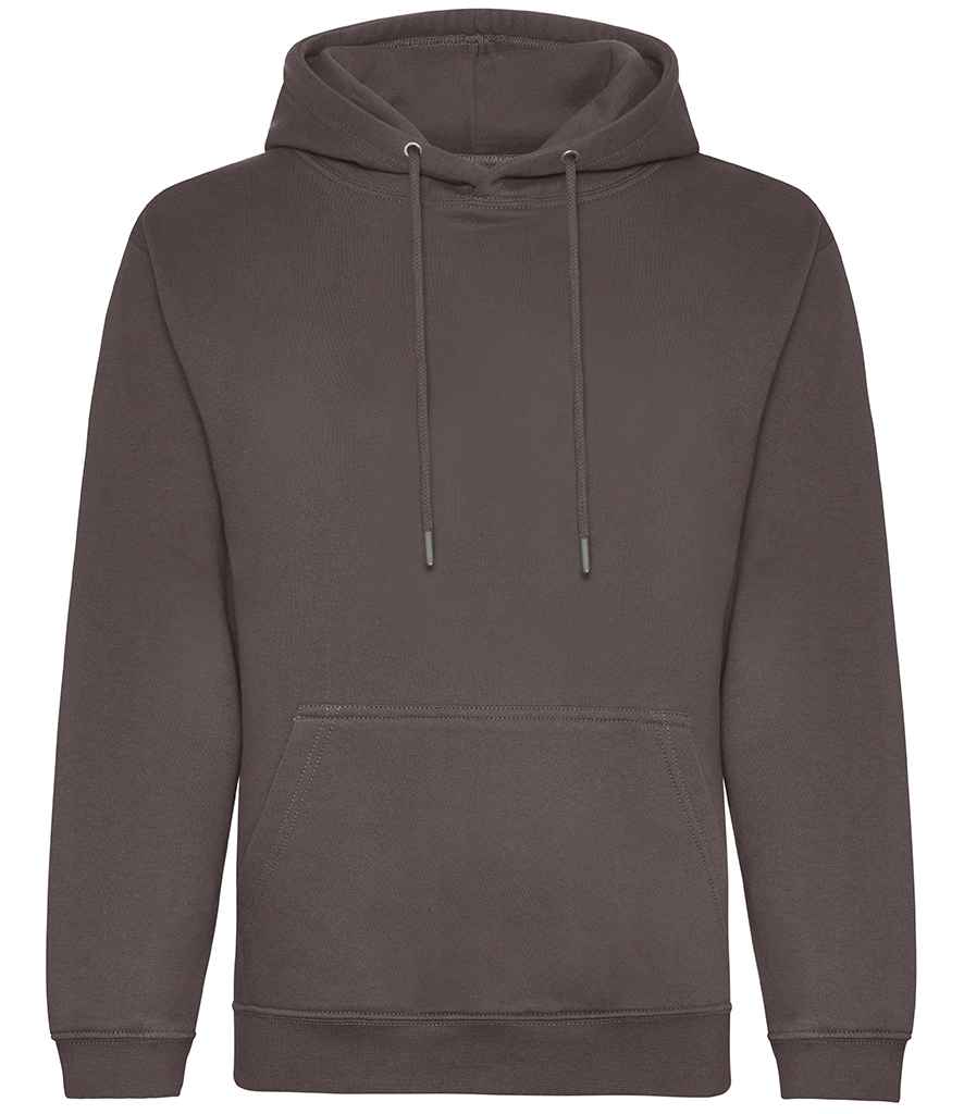 Just Hoods AWDis Organic Hoodie Charcoal