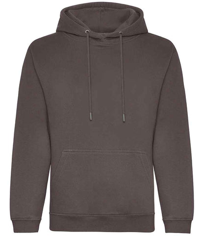 Just Hoods AWDis Organic Hoodie Charcoal