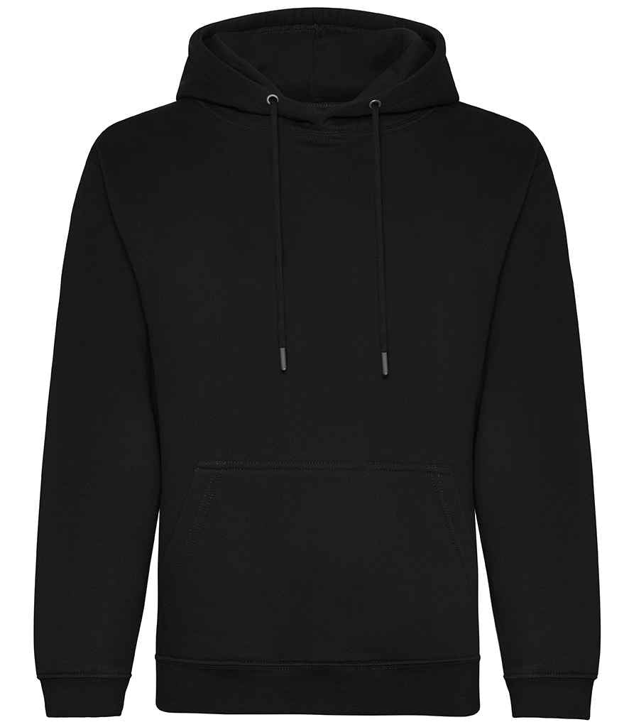 AWDis Organic Hoodie in Deep Black