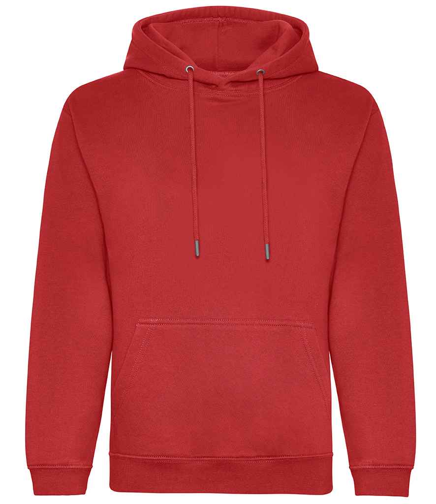 Just Hoods AWDis Organic Hoodie Fire Red