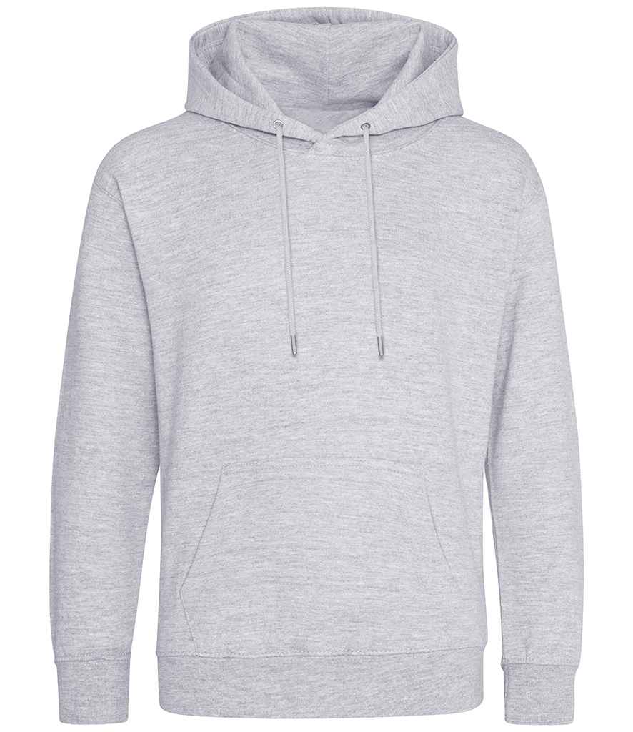 Just Hoods AWDis Organic Hoodie Heather Grey