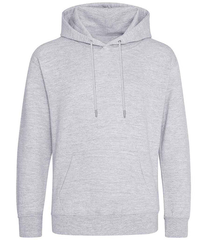 Just Hoods AWDis Organic Hoodie Heather Grey