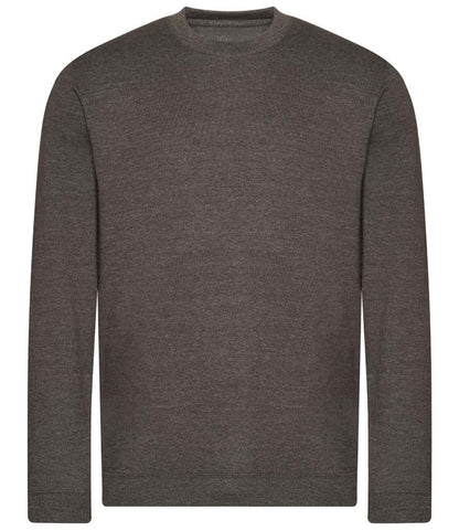 Just Hoods AWDis Unisex Organic Sweatshirt Charcoal
