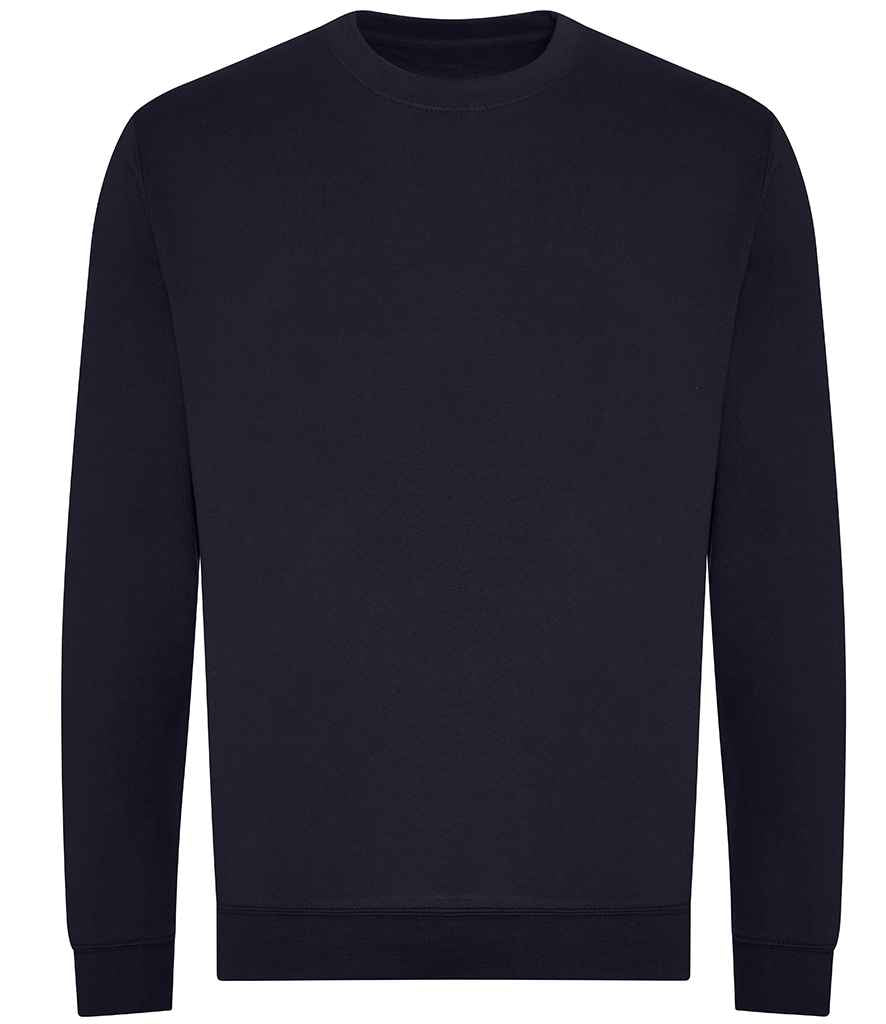 Just Hoods AWDis Unisex Organic Sweatshirt New French Navy