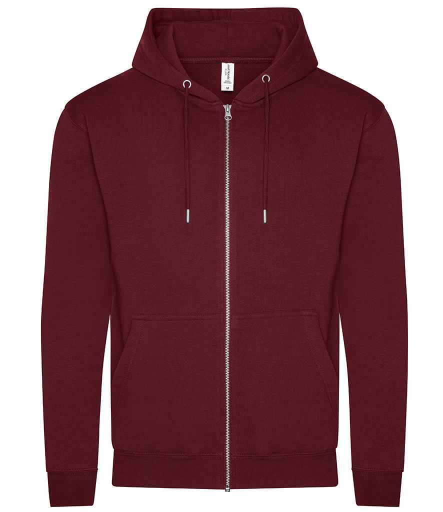 AWDis Organic Zoodie in Burgundy