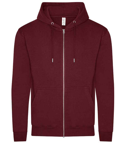 AWDis Organic Zoodie in Burgundy