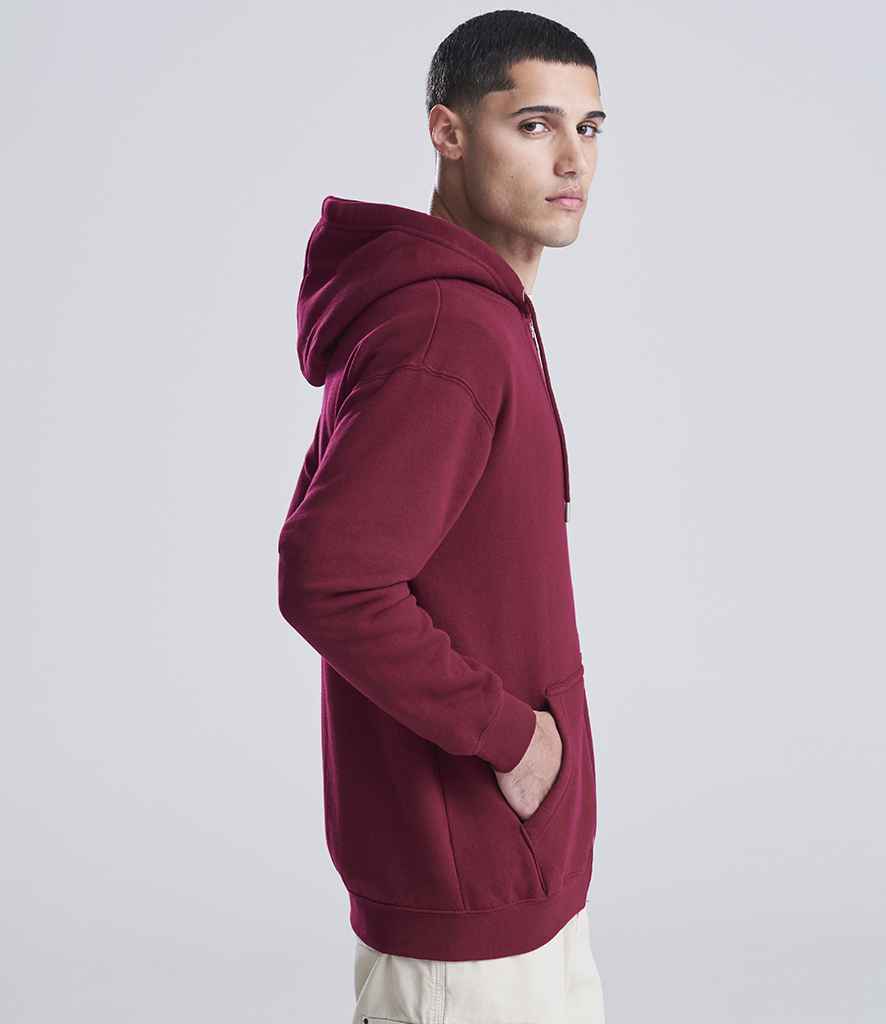 Just Hoods AWDis Organic Zoodie Burgundy