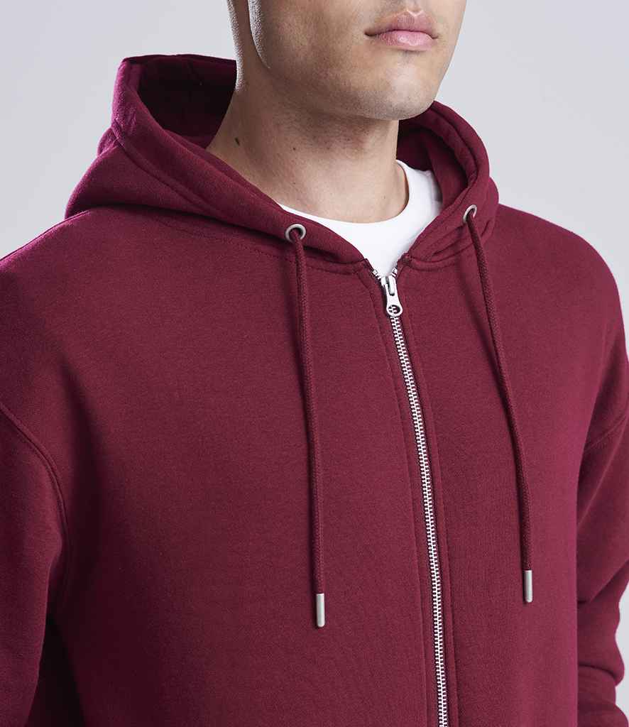 Just Hoods AWDis Organic Zoodie Burgundy