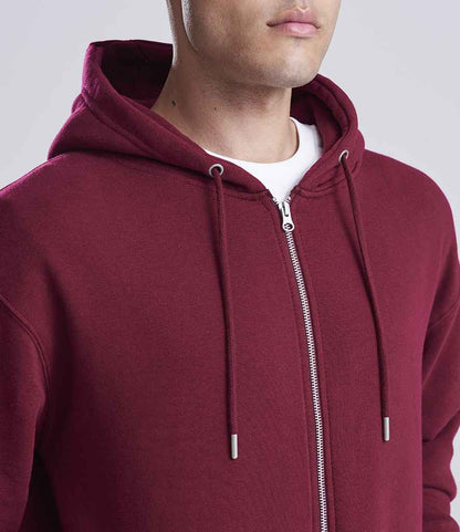 Just Hoods AWDis Organic Zoodie Burgundy