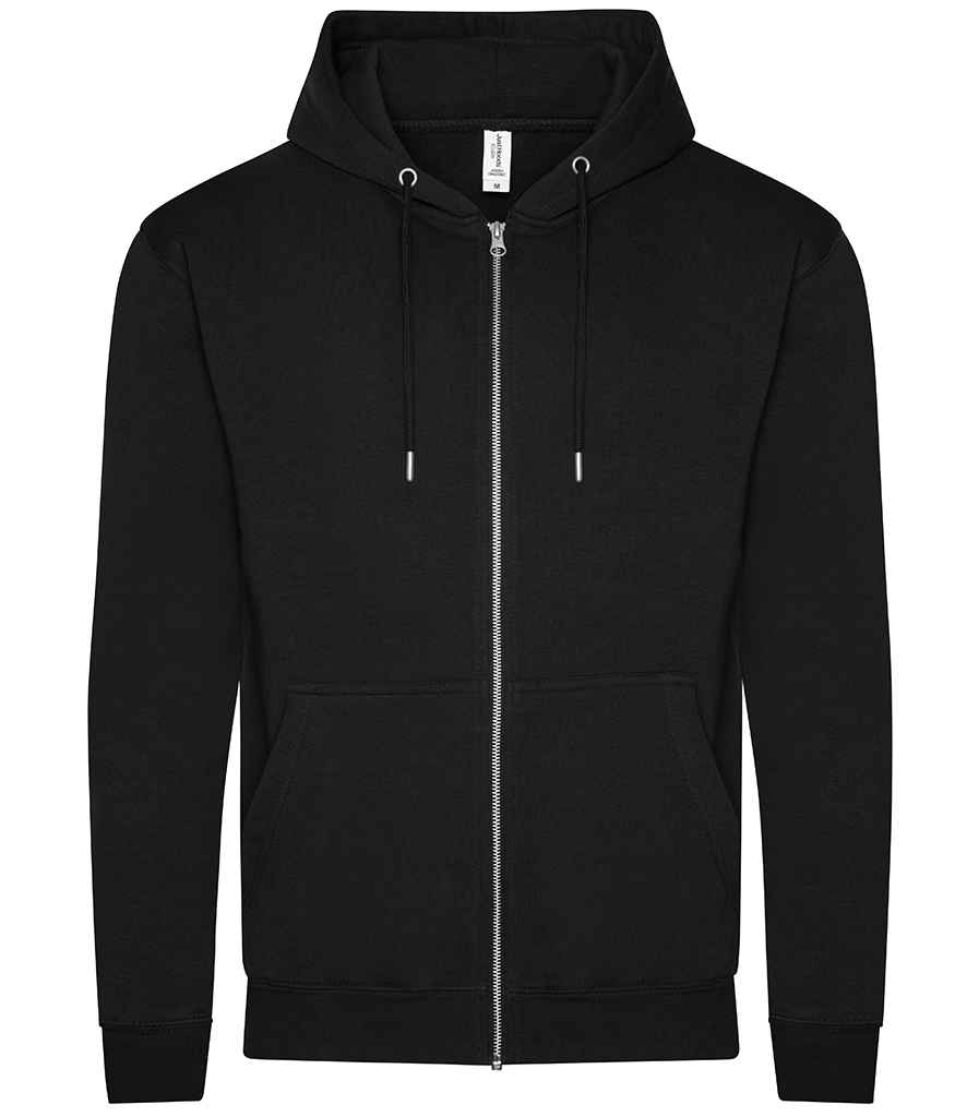 AWDis Organic Zoodie in Deep Black