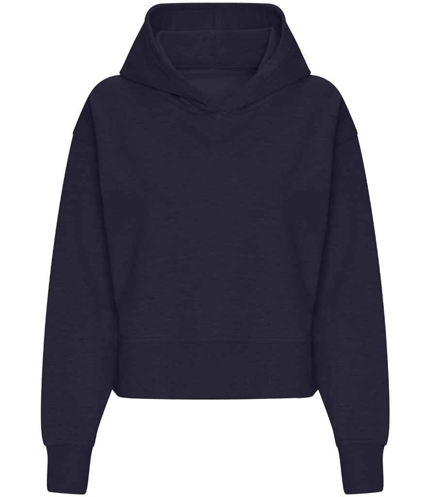 Just Hoods AWDis Ladies Relaxed Hoodie New French Navy