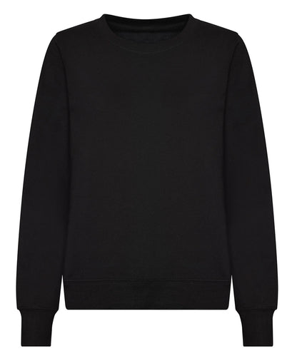 Just Hoods Women's AWDis sweat Deep Black