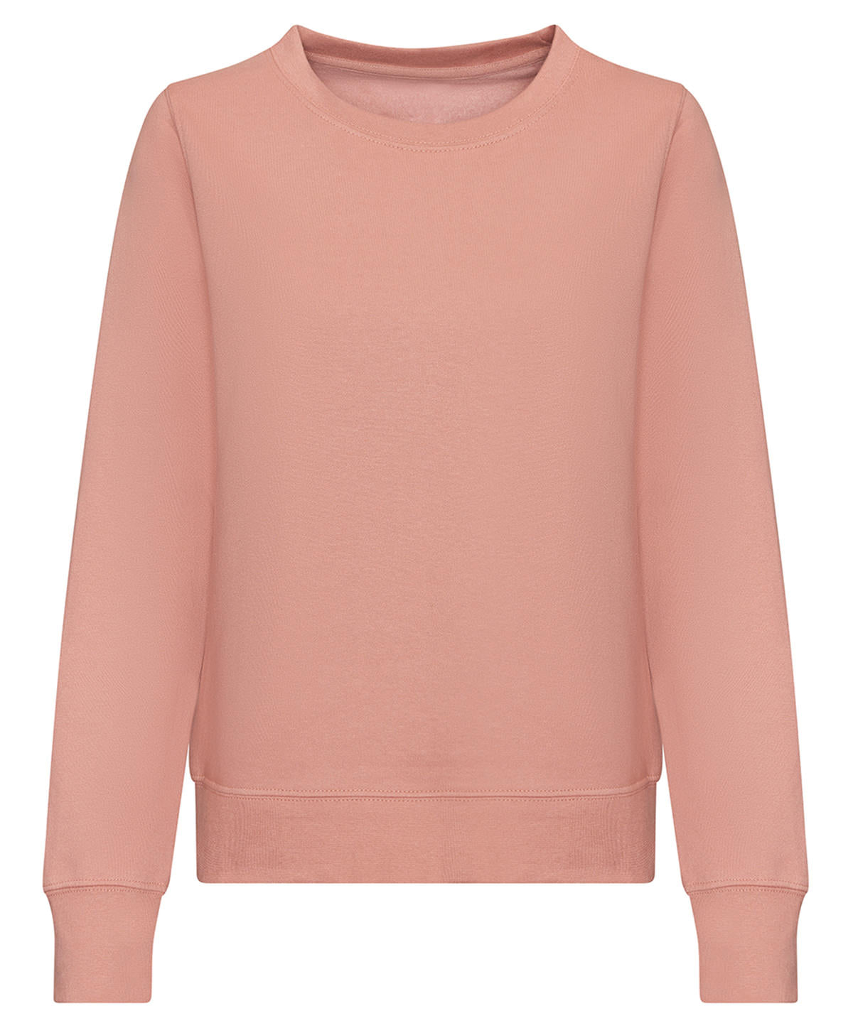 Just Hoods Women's AWDis sweat Dusty Pink