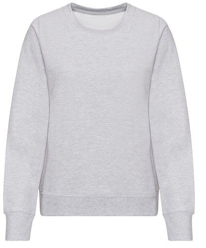 Just Hoods Women's AWDis sweat Heather Grey