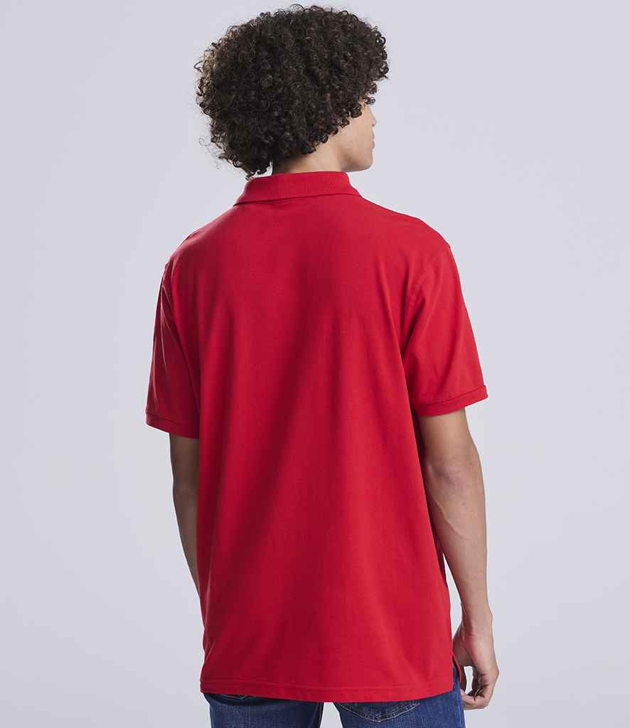 Just Polos AWDis The 100 Cotton Piqué Polo Shirt Fire Red