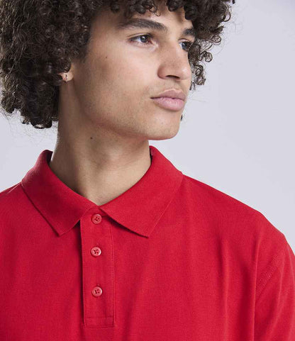 AWDis The 100 Cotton Piqué Polo Shirt - model image
