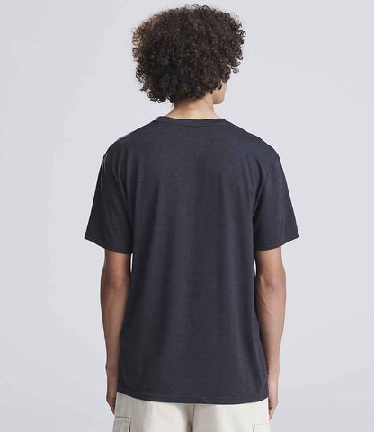 Just Ts AWDis Tri-Blend T-Shirt Heather Black