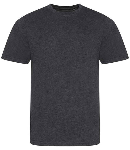 Just Ts AWDis Tri-Blend T-Shirt Heather Charcoal