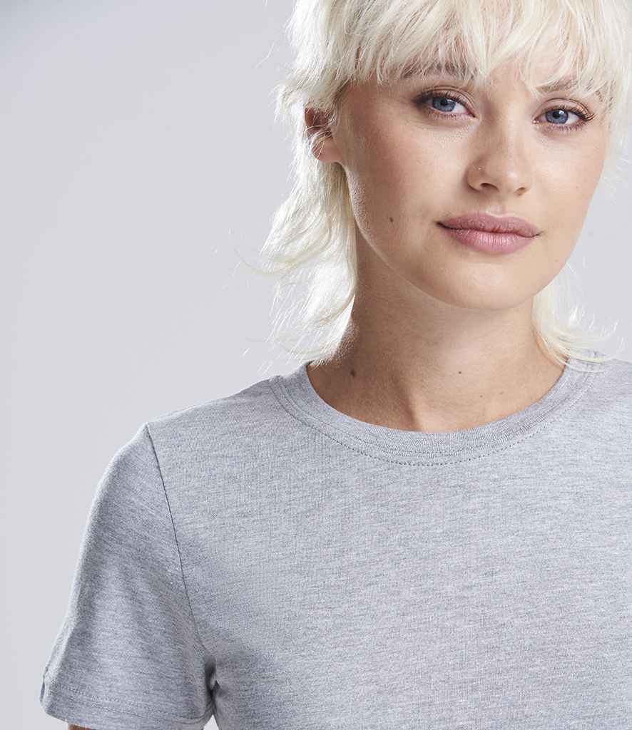 AWDis Ladies Tri-Blend Cropped T-Shirt - model image
