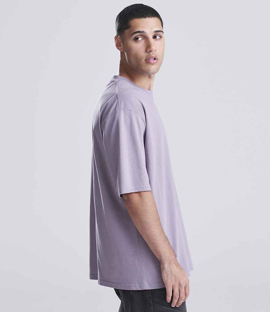 Just Ts AWDis Unisex Oversize 100 T-Shirt Dusty Lilac