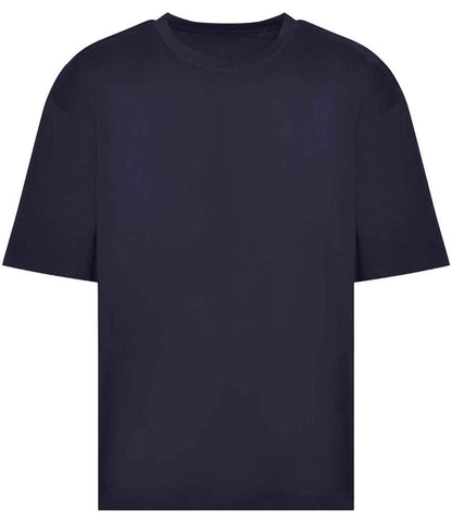 Just Ts AWDis Unisex Oversize 100 T-Shirt New French Navy