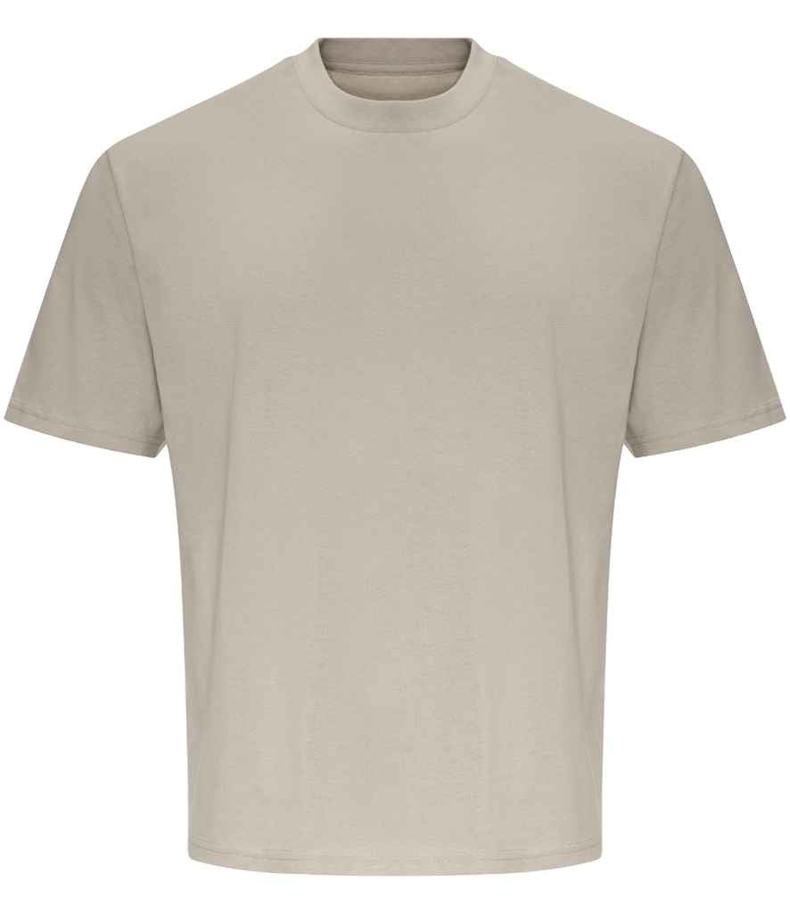 Just Ts AWDis Unisex Oversize 100 T-Shirt Natural Stone