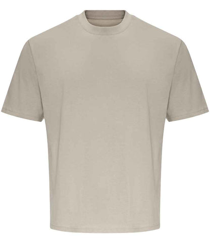 Just Ts AWDis Unisex Oversize 100 T-Shirt Natural Stone