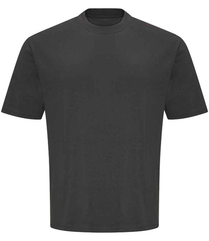 Just Ts AWDis Unisex Oversize 100 T-Shirt Shark Grey