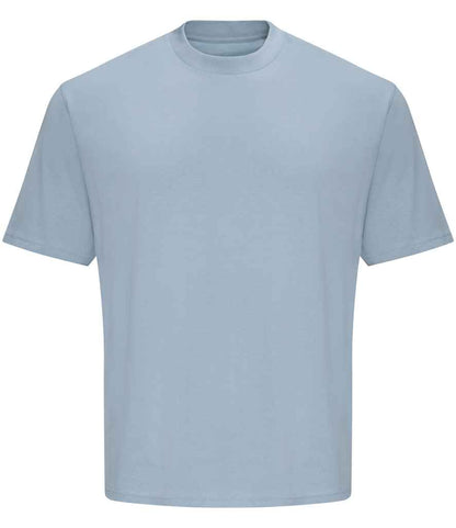 Just Ts AWDis Unisex Oversize 100 T-Shirt Sky Blue