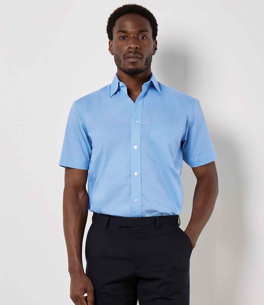 Kustom Kit Short Sleeve Classic Fit Business Shirt