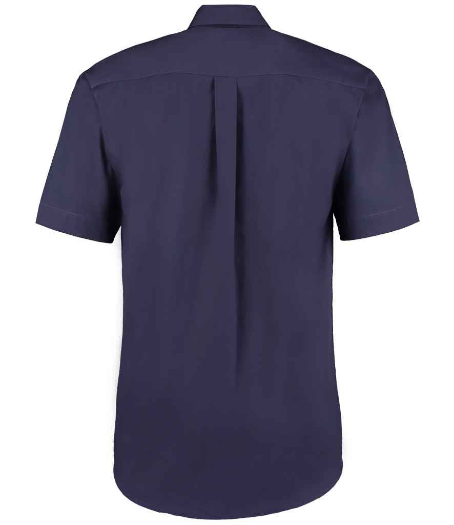 Kustom Kit Premium Short Sleeve Classic Fit Oxford Shirt