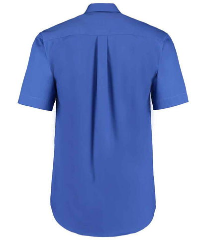Kustom Kit Premium Short Sleeve Classic Fit Oxford Shirt