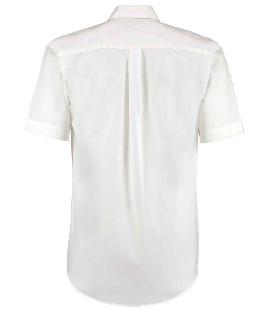 Kustom Kit Premium Short Sleeve Classic Fit Oxford Shirt
