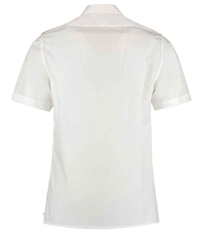 Kustom Kit Short Sleeve Tailored Pilot Shirt