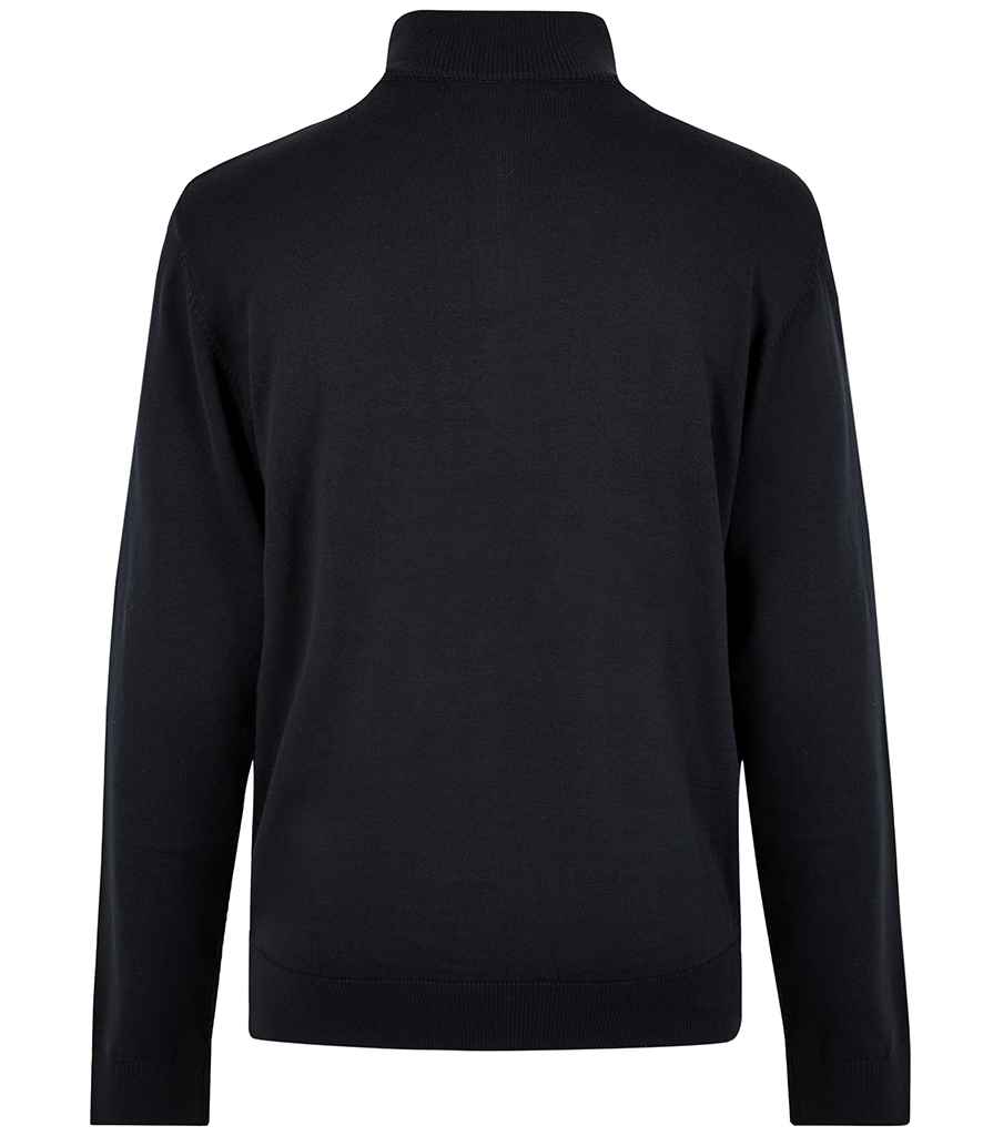 Kustom Kit Regular Fit Arundel 1/4 Zip Sweater