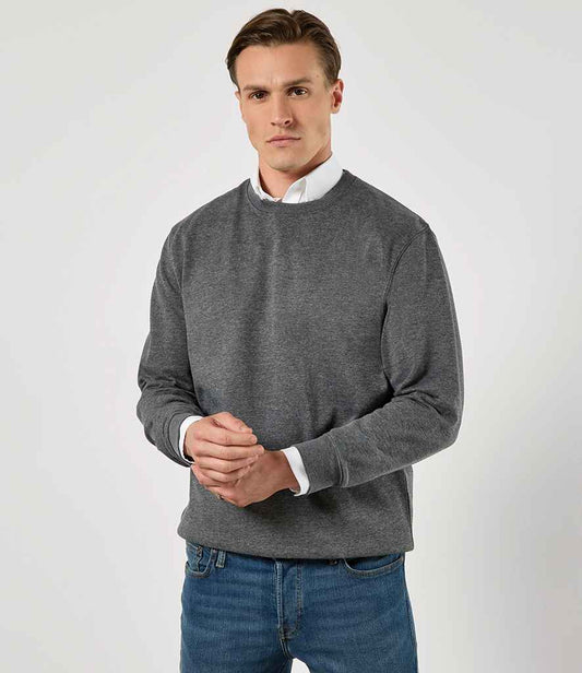 Kustom Kit Klassic Sweatshirt - Dark Grey Marl