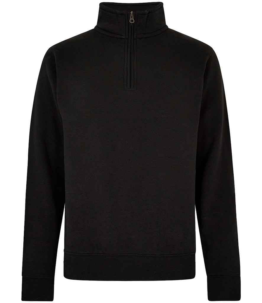 Kustom Kit 1/4 Zip Sweatshirt in Black
