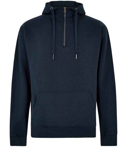 Kustom Kit 1/4 Zip Hoodie in Navy
