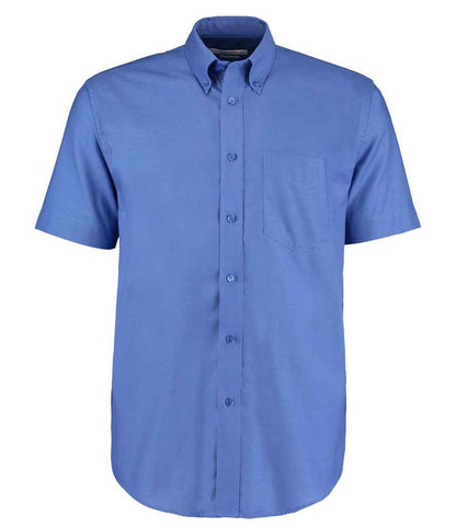 Kustom Kit Short Sleeve Classic Fit Workwear Oxford Shirt