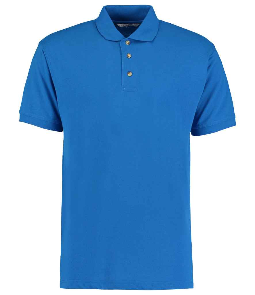 Kustom Kit Workwear Piqué Polo Shirt in Electric Blue