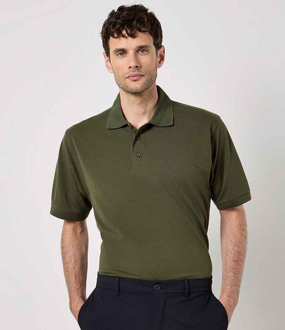 Kustom Kit Klassic Poly/Cotton Piqué Polo Shirt - model image