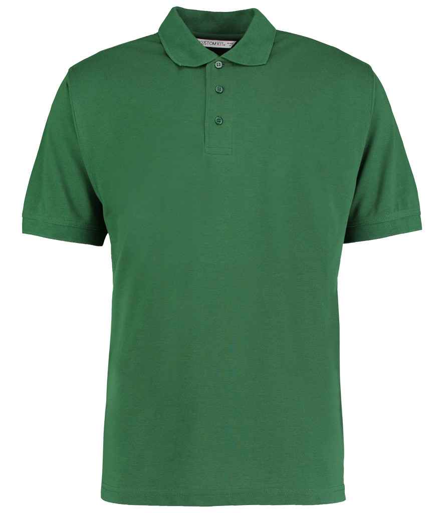 Kustom Kit Klassic Poly/Cotton Piqué Polo Shirt in Bottle Green