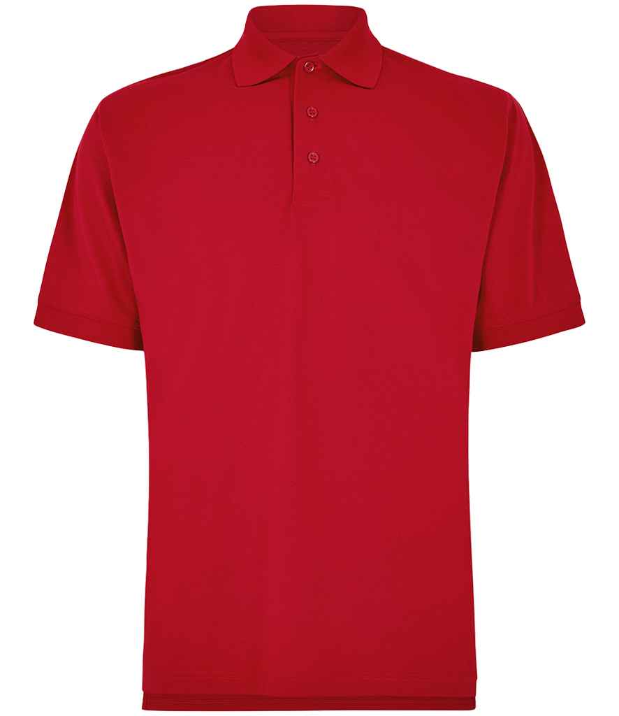 Kustom Kit Klassic Poly/Cotton Piqué Polo Shirt in Cardinal Red